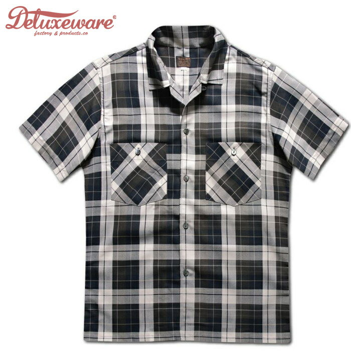 DELUXEWARE デラックスウエア シャツ RCS-04S RAYON DUCK SHIRT