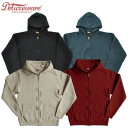 DELUXEWARE デラックスウエア パーカー LPZ-P FULLZIP PARKA PLAIN スウェット メンズ ナチュラル 赤 黒 ネイビー M-XL