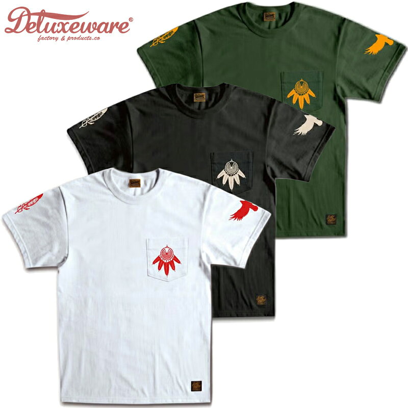 樂天商城 - デラックスウエア DELUXEWARE Tシャツ SDTS-2602 NATIVE MAZE