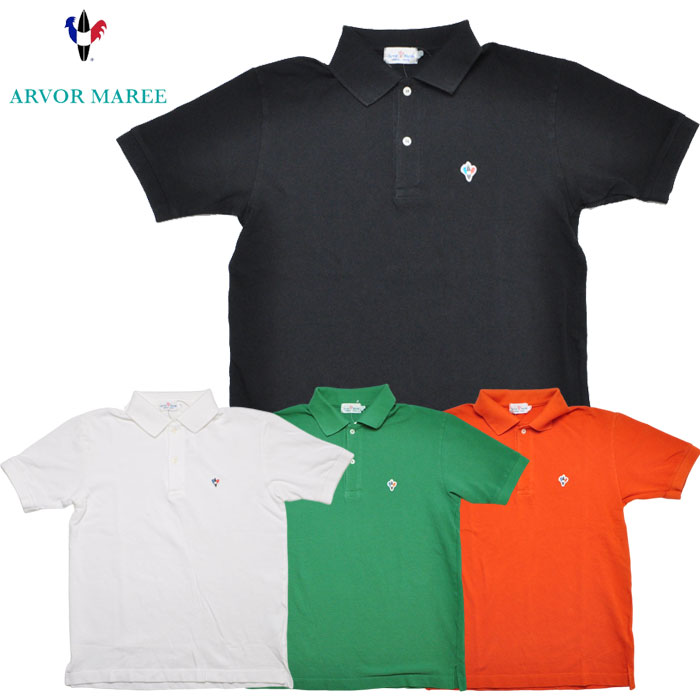 Rakuten - ARVOR MAREE アルボーマレー ポロシャツ BASIC PIQUE POLO ベーシック ピケポロシャツ BAS-PQ-PQ カジュアル
