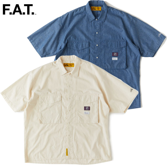 樂天商城 - FAT エフエーティー シャツ GIGUNGHO F32310-SH11 半袖 メンズ ストリート カジュアル