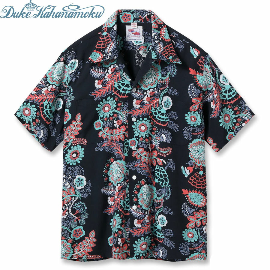 Rakuten - DUKE KAHANAMOKU デュークカハナモク アロハシャツ DK39632 DUKE KAHANAMOKU SPECIAL EDITION HANAHOU FLOWER (SHORT SLEEVE) スペシャルエディション 2026