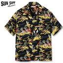 SUN SURF サンサーフ アロハシャツ SS39411 RAYON HAWAIIAN SHIRT HAWAIIAN HULA レーヨン 日本製 2025年 メンズ