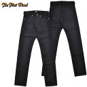 tbgwbh THE FLAT HEAD pc e[p[hXg[g ubNpc FN-PA-DB002 BLACK TAPERED STRAIGHT PANTS FN-OJ-DB002 Y AJW