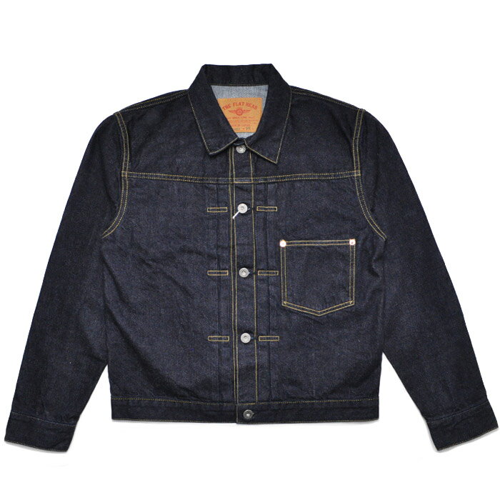 フラットヘッド THE FLAT HEAD 12oz デニムジャケット 40’sモデル FN-OJ-SD001 大戦モデル Gジャン