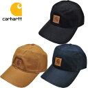 カーハート カーハート carhartt キャップ Canvas Cap キャンバスキャップ AH0289 カジュアル ストリート