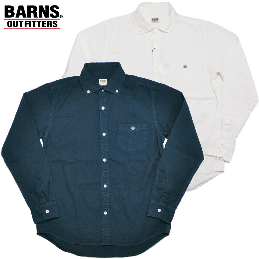 Rakuten - BARNS バーンズ シャツ オックスフォードB.Dシャツ BR-4965N バーンズアウトフィッターズ