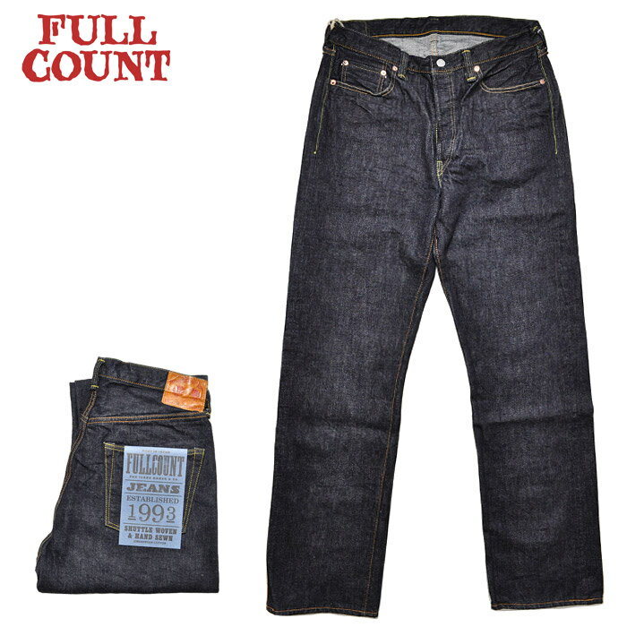 FULLCOUNT フルカウント ジーンズ デニム 1101XXW Straight Denim Heavy Oz 15.5oz メンズ アメカジ