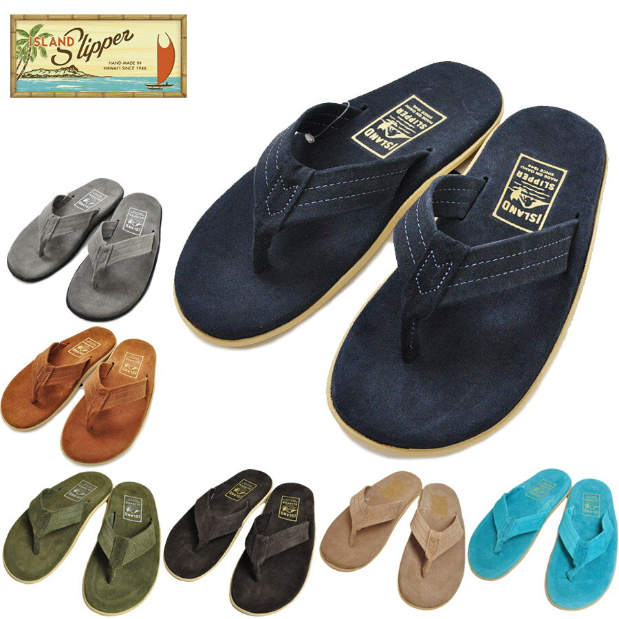 アイランドスリッパ ISLAND SLIPPER スウェード メンズ PT203 PB203 レザー SUEDE LEATHER サンダル 定番モデル