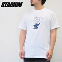 STADIUM Tシャツ 小田原 メンズ クルーネック STADIUM × タケウチアツシ コ...