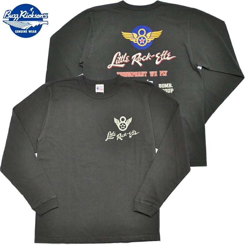 Rakuten - BUZZ RICKSON'S バズリクソンズ Tシャツ 長袖 L/S T-SHIRT 381st BOMB.GROUP