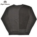 NIGEL CABOURN ナイジェルケーボン スウェット アーミークルージャージーミックス ARMY CREW JERSEY MIX 80490020010