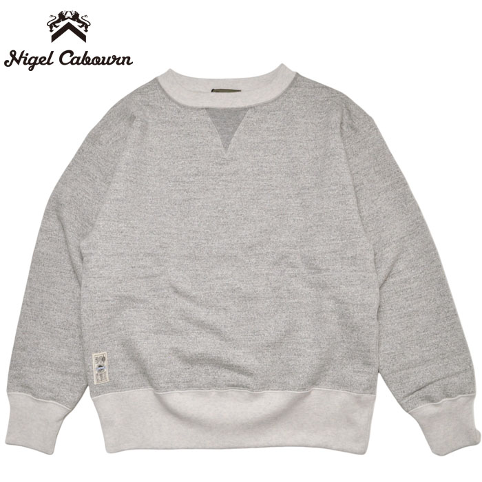 樂天商城 - NIGEL CABOURN ナイジェルケーボン スウェット 50s クルーネック 20.5オンス 50S CREW NECK 20.5oz 80510020045