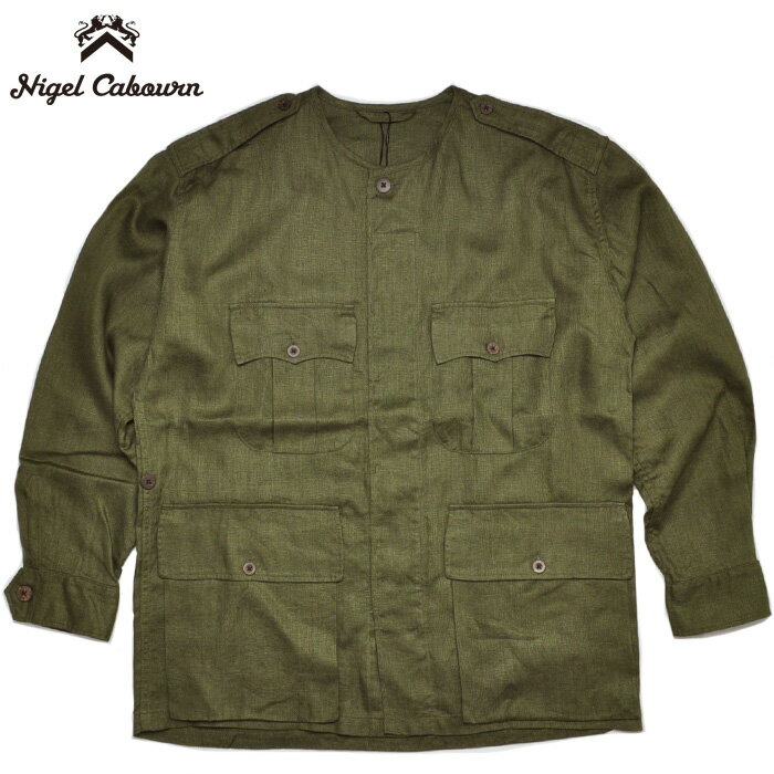 NIGEL CABOURN ナイジェルケーボン ジャケット フィールドジャケット リネンバスケット FIELD JACKET LINEN BASKET 80480030001