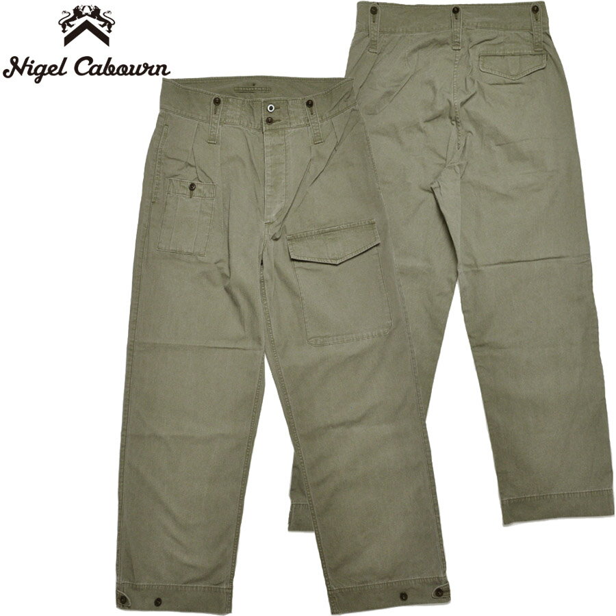 樂天商城 - NIGEL CABOURN ナイジェルケーボン パンツ ブリティッシュアーミーパンツ - ピグメントダイ BRITISH ARMY PANT - PIGMENT DYE 80520050033