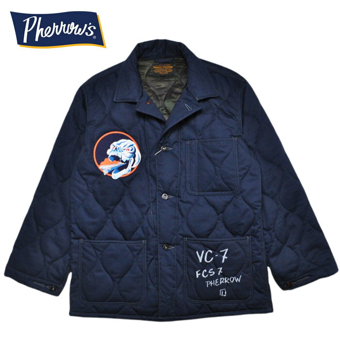 PHERROW'S フェローズ ジャケット 22W-PVC-7J キルティング カバーオールジャケット メンズ アウター アメカジ