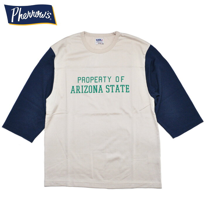 樂天商城 - PHERROW'S フェローズ Tシャツ 24S-PFBT1 フットボールTシャツ