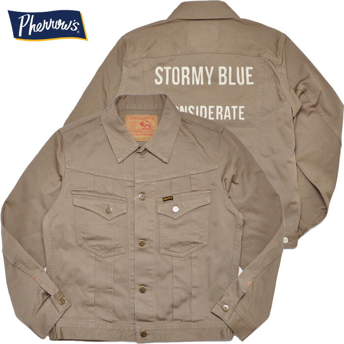 PHERROW'S フェローズ ジャケット 25S-428J トラッカージャケット