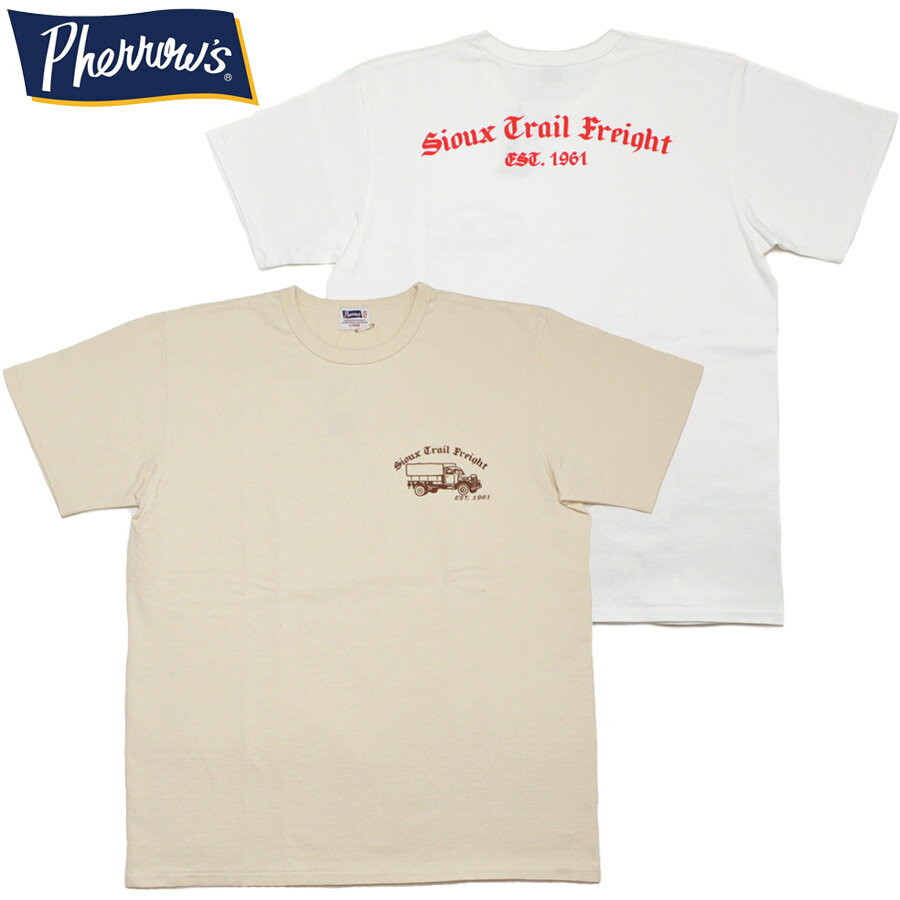 樂天商城 - PHERROW'S フェローズ Tシャツ 26S-PMT3 国産 肉厚 PMTシリーズ