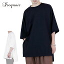 Iroquois イロコイ Tシャツ カットソー MERCERIZED SIDE VENTS T ロング丈 S-M 179109