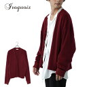 Iroquois イロコイ カーディガン BEAVER CARDIGAN S-M ニット ワインレッド 180113