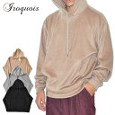 Iroquois イロコイ パーカー BEAVER HOODIE ビーバーフーディー グレー ベージュ ブラック S-M 181200