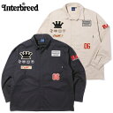 インターブリード Tシャツ シャツ RAW INTERBREED “Worker s Shirts” IB22SS-02 コラボ M-XL ストリート