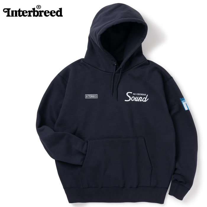 INTERBREED 󥿡֥꡼ ѡ Manhattan Records x INTERBREED No Thanks Hoodie IB23AW24