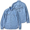 LFYT ラファイエット シャツ UNION MADE CLASSIC CHAMBRAY SHIRT LA210202 長袖 シャンブレーシャツ M-XL メンズ エルエフワイティー