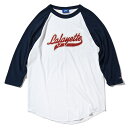 LFYT Tシャツ ラファイエット TEAM SCRIPT LOGO RAGLAN SLEEVE TEE LA220104 7分袖 エルエフワイティー