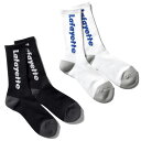 LFYT 靴下 ラファイエット LAFAYETTE LOGO CREW SOCKS ソックス LS251701 メンズ エルエフワイティー