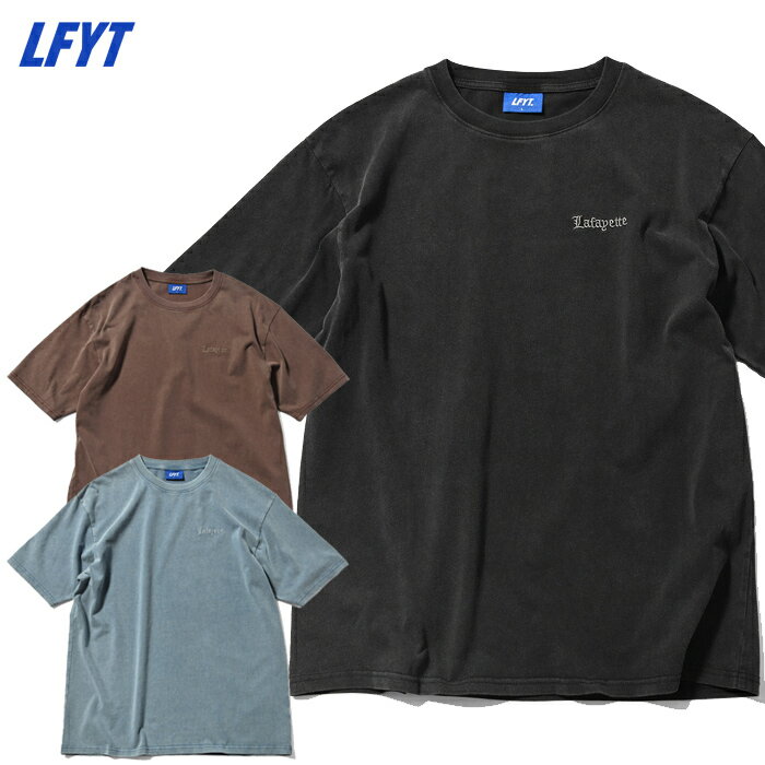 樂天商城 - LFYT ラファイエット Tシャツ OLD ENGLISH LOGO PIGMENT DYED TEE LS250113