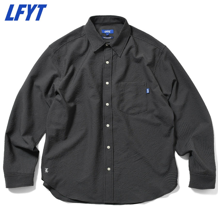 樂天商城 - LFYT ラファイエット シャツ SEERSUCKER BIG SHIRT LS260201 長袖シャツ