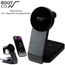ROOT CO. ルート コー 3in1ワイヤレス充電スタンド PLAY EZ Fold - 3 in 1 Mag Safe Charging Station PEMC-435768