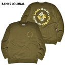 BANKS oNX XEFbg EAST COAST CREW AFL0331 S M-XL I[u Y T[t BANKS JOURNAL oNXW[i