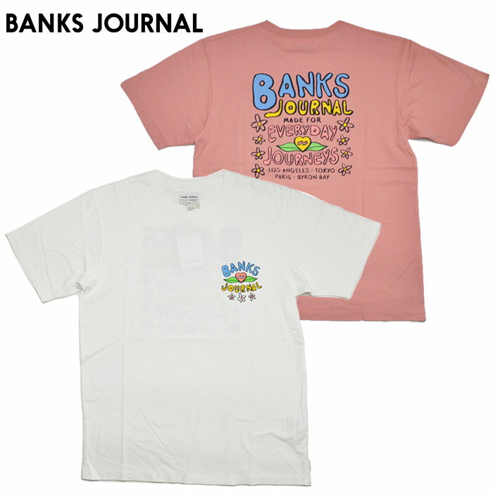 BANKS バンクス Tシャツ SLICE ATS0702 M-L 半袖 BANKS JOURNAL バンクスジャーナル