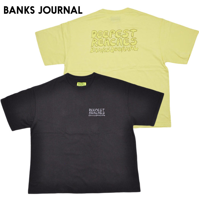 BANKS バンクス Tシャツ DEEPEST REACHES BUBBLE ATS0713 M-L 半袖 BANKS JOURNAL バンクスジャーナル