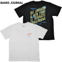 BANKS バンクス Tシャツ DIRECTION TEE ATS0884 半袖 BANKS JOURNAL バンクスジャーナル