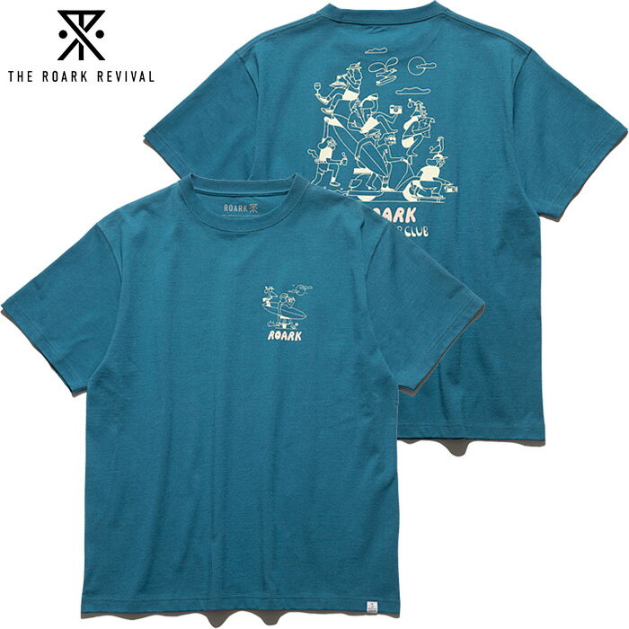 ROARK REVIVAL ロアークリバイバル Tシャツ ROADTRIP CLUB FINE TECH DRY TEE RTJF1000