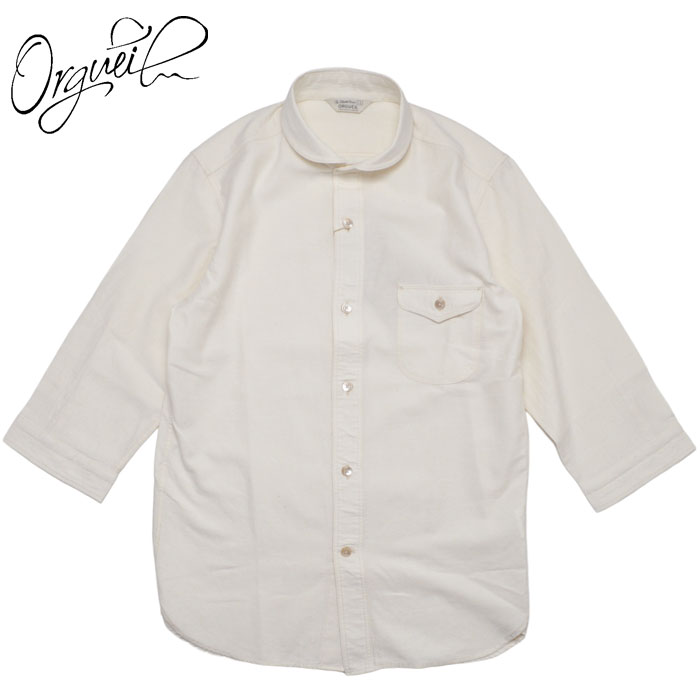 ORGUEIL オルゲイユ シャツ Half Length Work Shirt ハーフレングス ワークシャツ OR-5086 メンズ