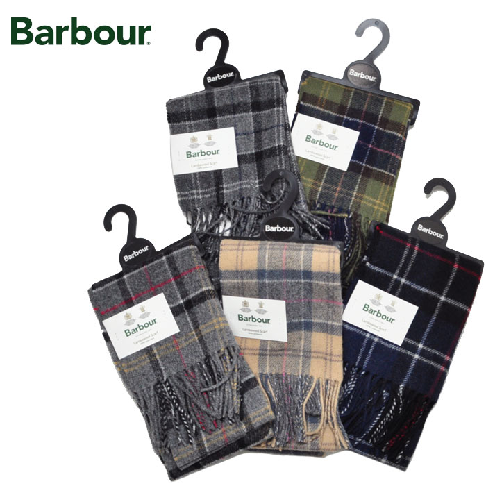 BARBOUR バブアー マフラー TARTAN LAMBSWOOL SCARF タータン ラムズウール スカーフ USC0001