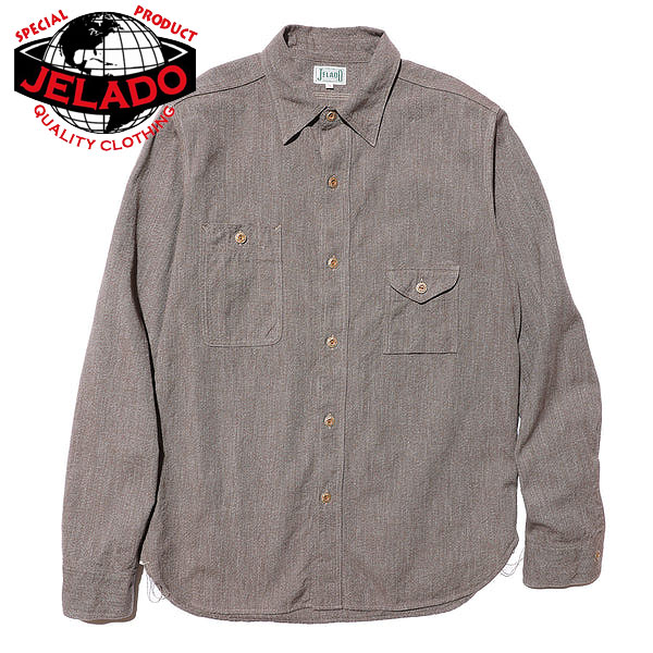 JELADO ジェラード シャツ Smoker Shirt Chambray シャンブレーシャツ スモーカーシャツ JP81119