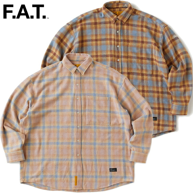楽天市場】FAT ネルシャツ（カジュアルシャツ｜トップス）：メンズ