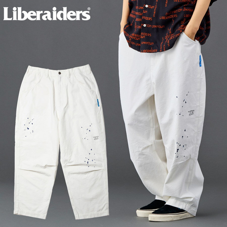 樂天商城 - Liberaiders リベレイダース パンツ ペインターパンツ SARROUEL CHINO PAINTER PANTS 737012601 サルエルチノペインターパンツ