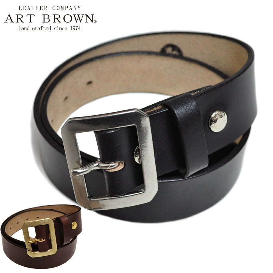 Rakuten - ARTBROWN アートブラウン ベルト 40mm ギャリソンベルト クロムエクセル VGB40142AB VNB40142AB