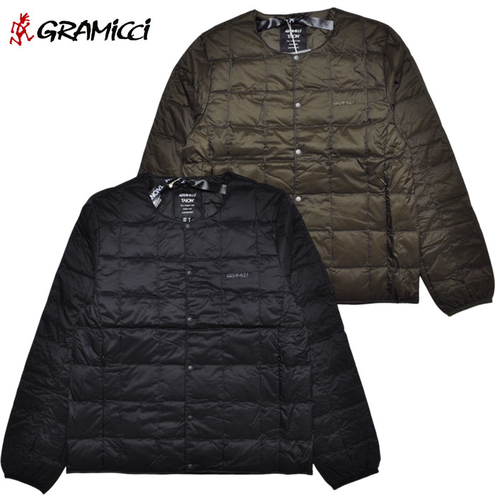 タイオン ダウンジャケット メンズ グラミチ GRAMICCI TAION タイオン インナーダウンジャケット INNER DOWN JACKET G3FU-J101-TG