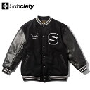 サブサエティ スタジャン メンズ SUBCIETY サブサエティ ジャケット STADIUM JKT 102-62806 スタジャン サブサエティー ストリート