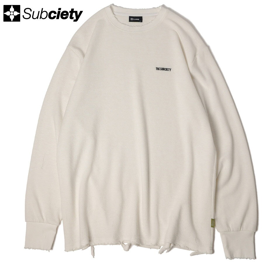 Rakuten - SUBCIETY サブサエティ Tシャツ Damaged waffle tee 152-44130