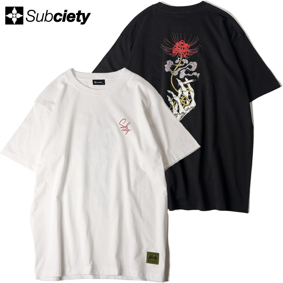 樂天商城 - SUBCIETY サブサエティ Tシャツ Spider lily tee 152-40134