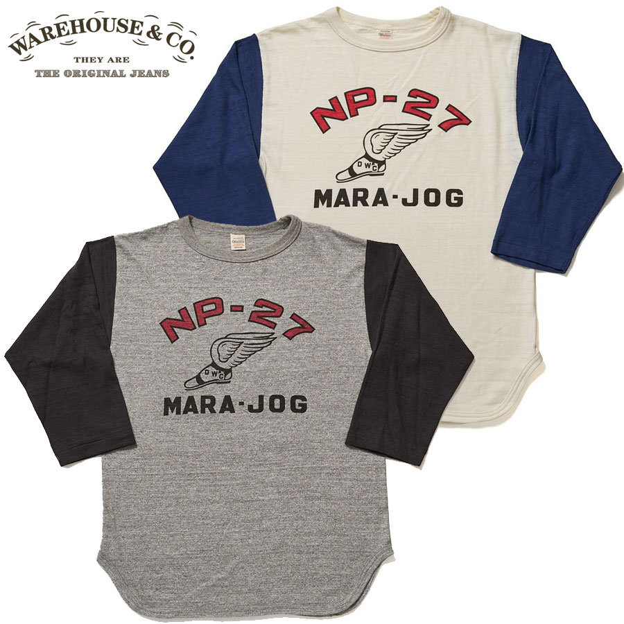 Rakuten - WAREHOUSE ウエアハウス Tシャツ Lot 4800 7分袖ベースボールT NP-27 アメカジ メンズ